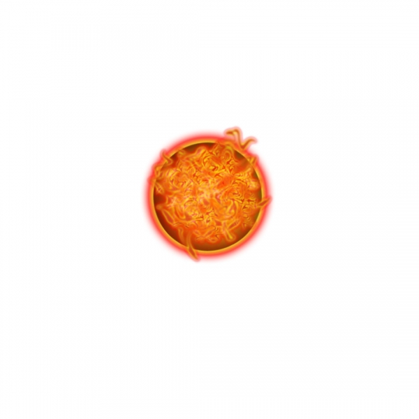 Creation of Sun in the snow: Step 3